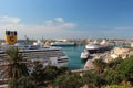 Costa Magica, Mein Schiff 1 and Hoegh Autoliners in Valletta