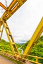 Costa Rica bridge over the Sucio river Royalty Free Stock Photo