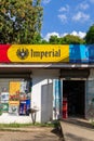 Imperial Beer Sign on a Small Grocery Store in Costa Rica