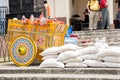 Costa Rica oxcart Royalty Free Stock Photo