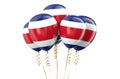 Costa Rica patriotic balloons, holyday