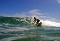 Costa Rica Surfer Surfing at Puerto Viejo