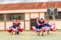 Costa Rican folk dancers, Guatemala Royalty Free Stock Photo