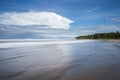 Costa Rican south pacific beach Royalty Free Stock Photo