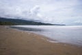 Costa Rican south pacific beach Royalty Free Stock Photo