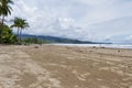 Costa Rican south pacific beach Royalty Free Stock Photo