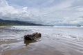 Costa Rican south pacific beach Royalty Free Stock Photo