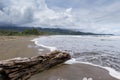 Costa Rican south pacific beach Royalty Free Stock Photo