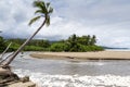 Costa Rican south pacific beach Royalty Free Stock Photo