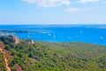 Costa Smeralda Coast, Porto Cervo, Sardinia Island, Italy Royalty Free Stock Photo