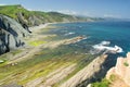 Costa Vasca near Zumaia Royalty Free Stock Photo