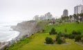 Costa Verde and Love Park in Miraflores, Lima, Peru