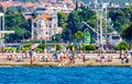 Costal Croatia scenic view during summer day