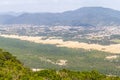 Costao do Santinho view, Aranha mountain Royalty Free Stock Photo