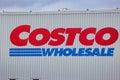 COSTCO Wholesale store front banner. American chain of retail membership-only big-box store. Halifax, Nova Scotia, Canada