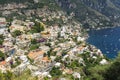 Costiera Amalfitana, Italy, the coast at summer: Positano Royalty Free Stock Photo