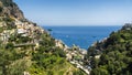 Costiera Amalfitana, Italy, the coast at summer: Positano Royalty Free Stock Photo