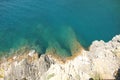 Corniglia. Cinque Terre. Italy. Sea. Royalty Free Stock Photo