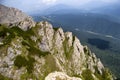 Costila mountain and the low altitude forest Royalty Free Stock Photo