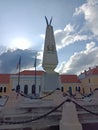 Costozza monument Royalty Free Stock Photo