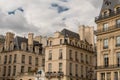 Panorama of Paris seen from above Royalty Free Stock Photo