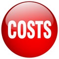costs button Royalty Free Stock Photo