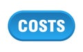costs button Royalty Free Stock Photo