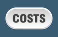 costs button Royalty Free Stock Photo