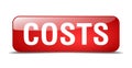 costs button Royalty Free Stock Photo
