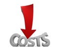 Costs Reduction Concept