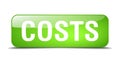 costs button Royalty Free Stock Photo