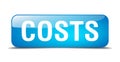 costs button Royalty Free Stock Photo