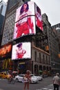 Costumed characters at Times Square, in Manhattan, New York City Royalty Free Stock Photo