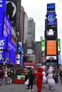 Costumed characters at Times Square, in Manhattan, New York City Royalty Free Stock Photo