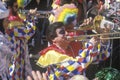 Costumed musicians at Mardi Gras, New Orleans, LA