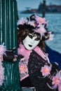 Costumed Reveler of the Carnival of Venice