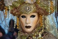Costumed Reveler of the Carnival of Venice