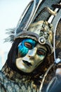 Costumed Reveler of the Carnival of Venice