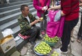 Costumers buy fresh bristol