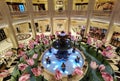 Cotai Macau Parisian Hotel Interior Design Macao Giant Tulips Flower Deco Spring Casino Indoor Fountain Romantic French Lifestyle