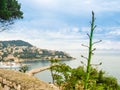 Cote d`Azur beachfront, Nice, France Royalty Free Stock Photo