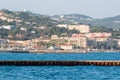 Cote d'Azur coast Royalty Free Stock Photo