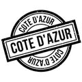 Cote D`Azur rubber stamp