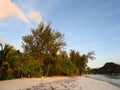 Cote D`Or Beach. Praslin island