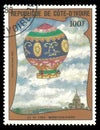 First Ascent in a balloon, 1783 Montgolfiere