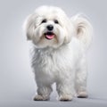 Coton De Tulear Dog isolated on white background