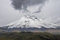 Cotopaxi is an active stratovolcano in the Andes Mountains Royalty Free Stock Photo