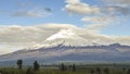 Cotopaxi is an active stratovolcano in the Andes Mountains Royalty Free Stock Photo