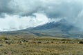 Cotopaxi is an active stratovolcano in the Andes Mountains Royalty Free Stock Photo