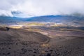 Cotopaxi - August 18, 2018: Panoramic view of Cotopaxi National Park, Ecuador Royalty Free Stock Photo